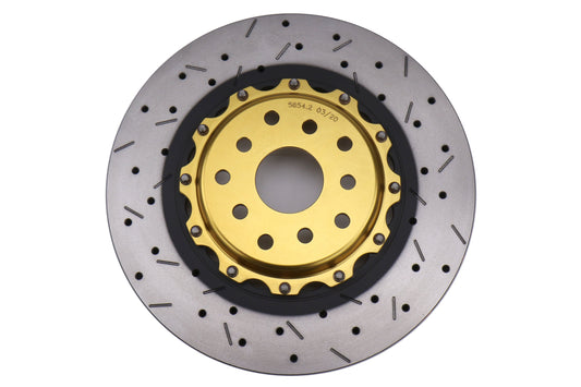 DBA 5000 Series 2 Piece Drilled and Slotted Rotor (Front) - 2004-2017 STI / 2013-2021 Scion FR-S / Subaru BRZ / Toyota 86