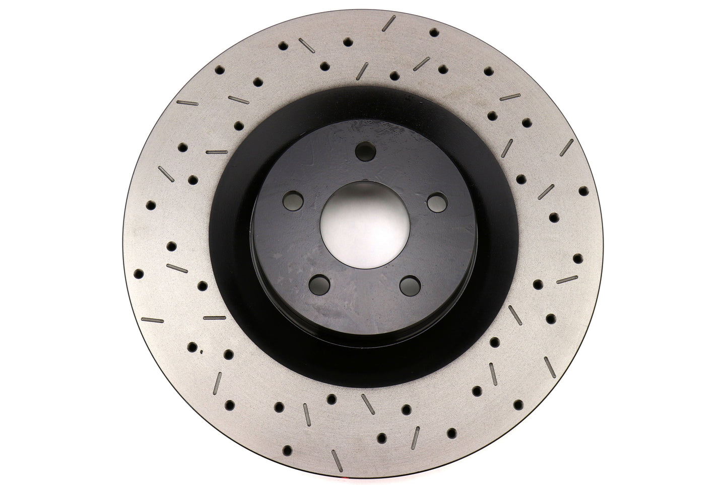 DBA XS 4000 Series Drilled and Slotted Front Rotor - 2016-2018 Ford Focus RS