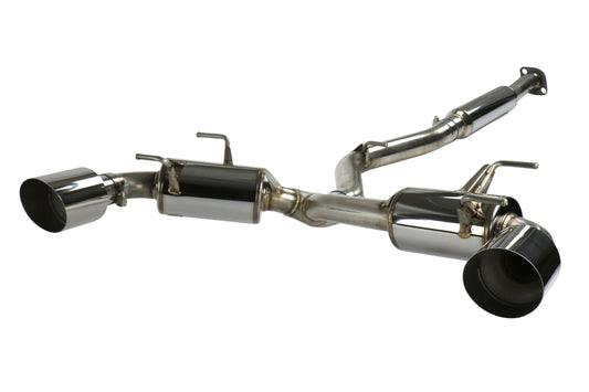 MXP Comp RS CatBack Exhaust Stainless Steel - 2013-2016 Scion FR-S / 2013-2024 Subaru BRZ / 2017-2019 Toyota 86