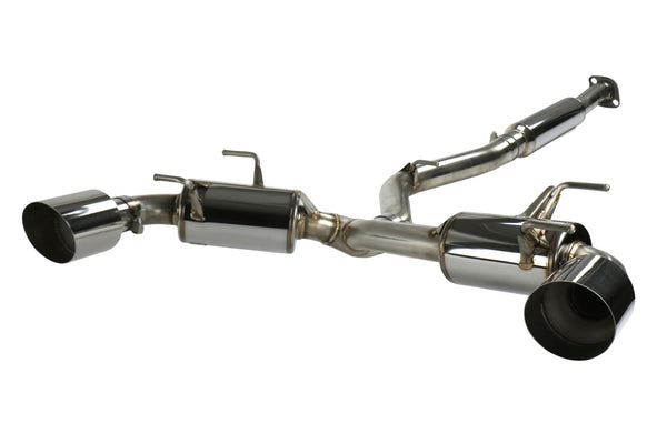 MXP Comp RS CatBack Exhaust Stainless Steel - 2013-2016 Scion FR-S / 2013-2024 Subaru BRZ / GR86 / 2017-2019 Toyota 86