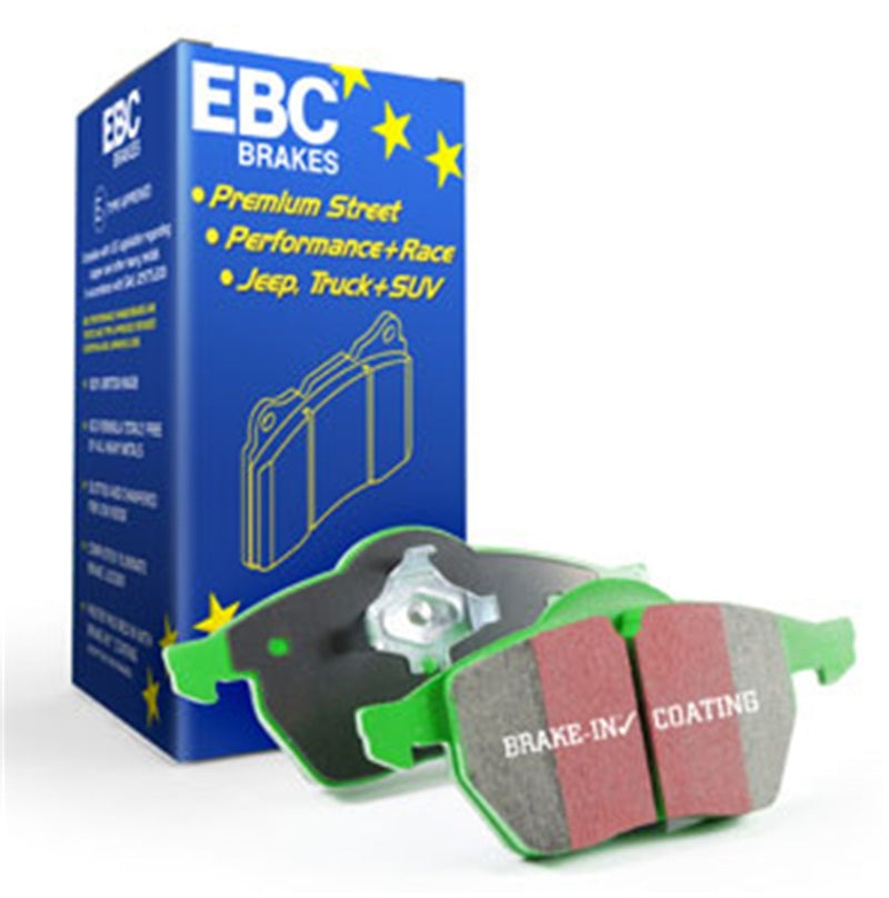 EBC 85-88 Chevrolet Camaro (3rd Gen) 2.8 (Performance Package) Greenstuff Front Brake Pads