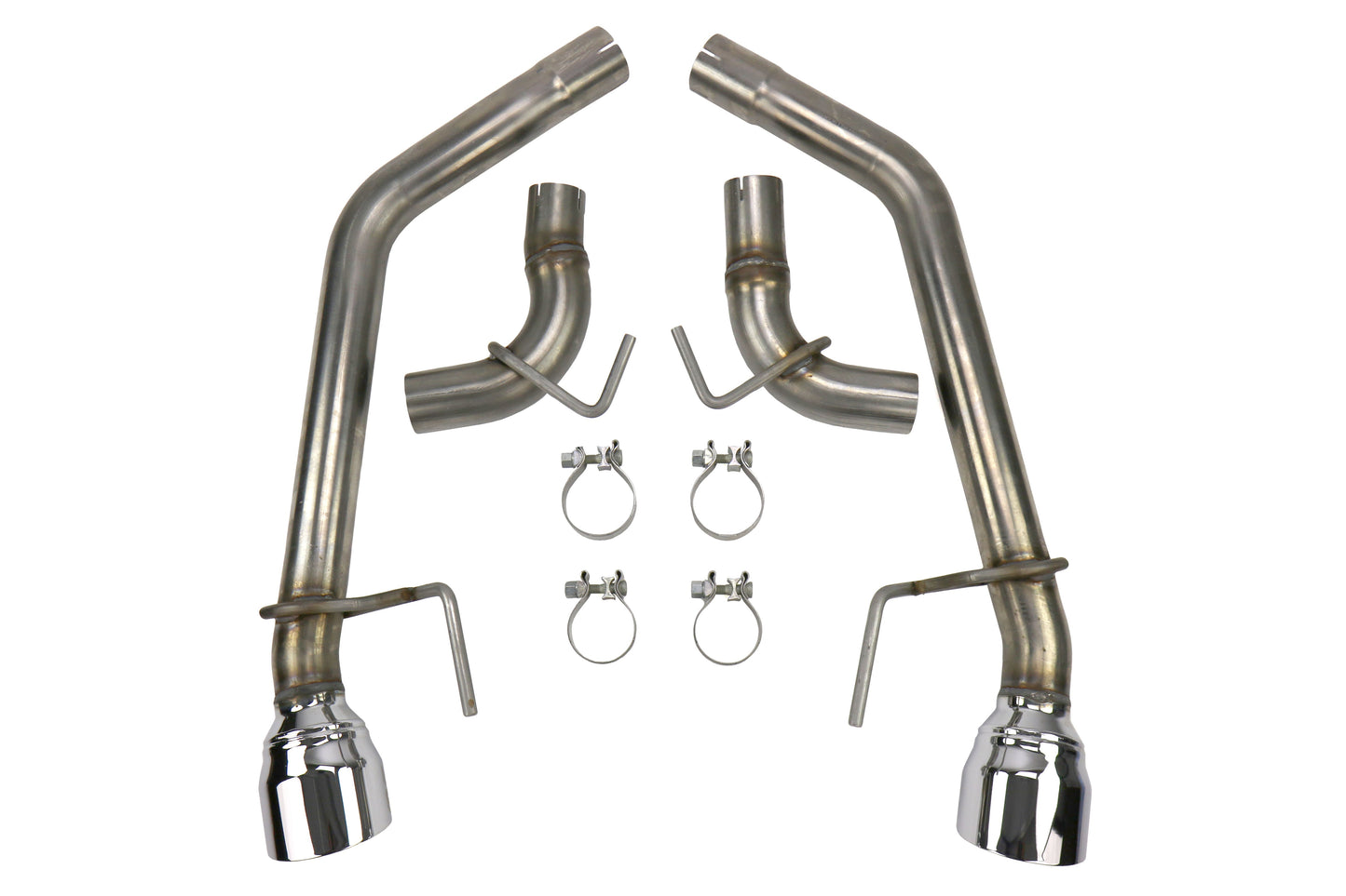 MagnaFlow Race Series Stainless Axle-Back Exhaust System - 2015-2017 Ford Mustang EcoBoost