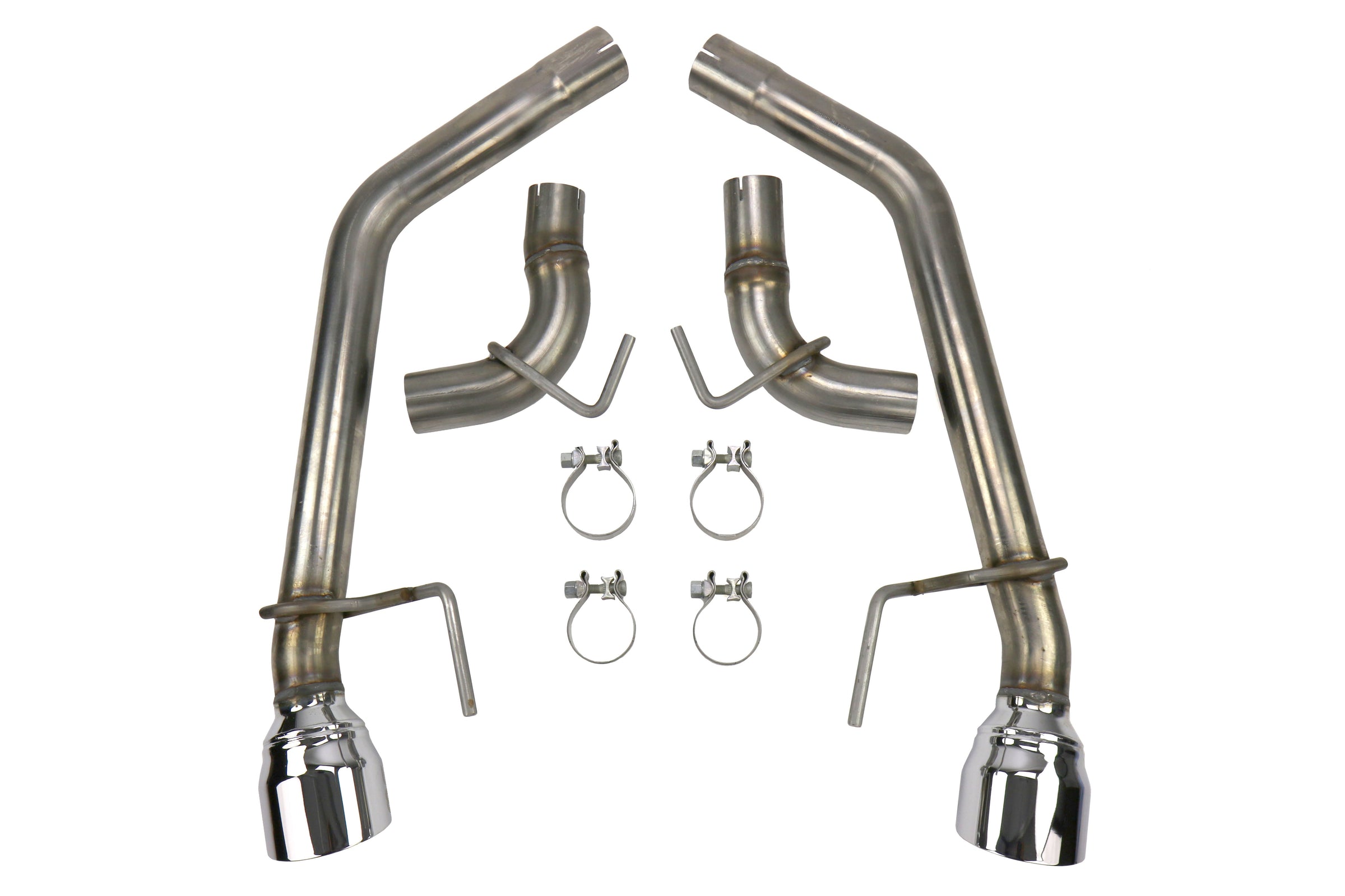 MagnaFlow Race Series Stainless Axle-Back Exhaust System - 2015-2017 Ford Mustang EcoBoost