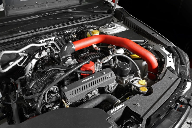 PERRIN  Front Mount Intercooler Kit (Red Tubes & Black Core) - 2022-2026 Subaru WRX