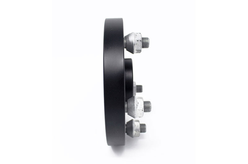 Torque Solution Forged Aluminum Wheel Spacer 5x114.3 20mm Black Pair - 2005-2021 Subaru STI / 2015-2021 WRX / 2019-2024 Forester / 2014-2024 Outback