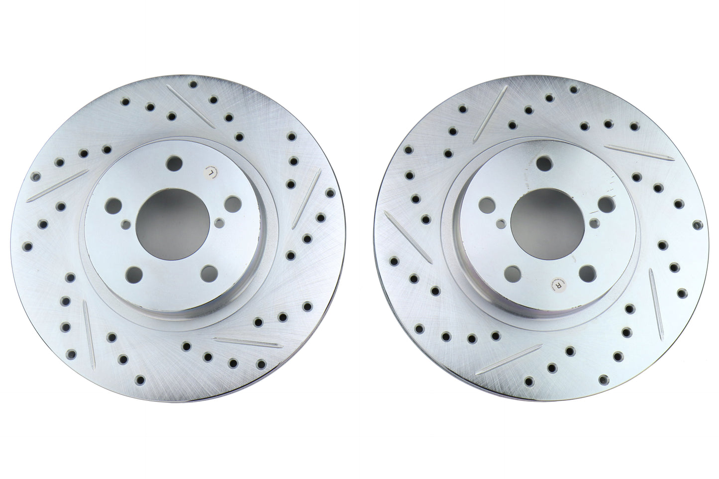 Stoptech C-Tek Sport Drilled and Slotted Front Rotor Pair - Subaru Models (inc. 1998-2001 Impreza 2.5RS)
