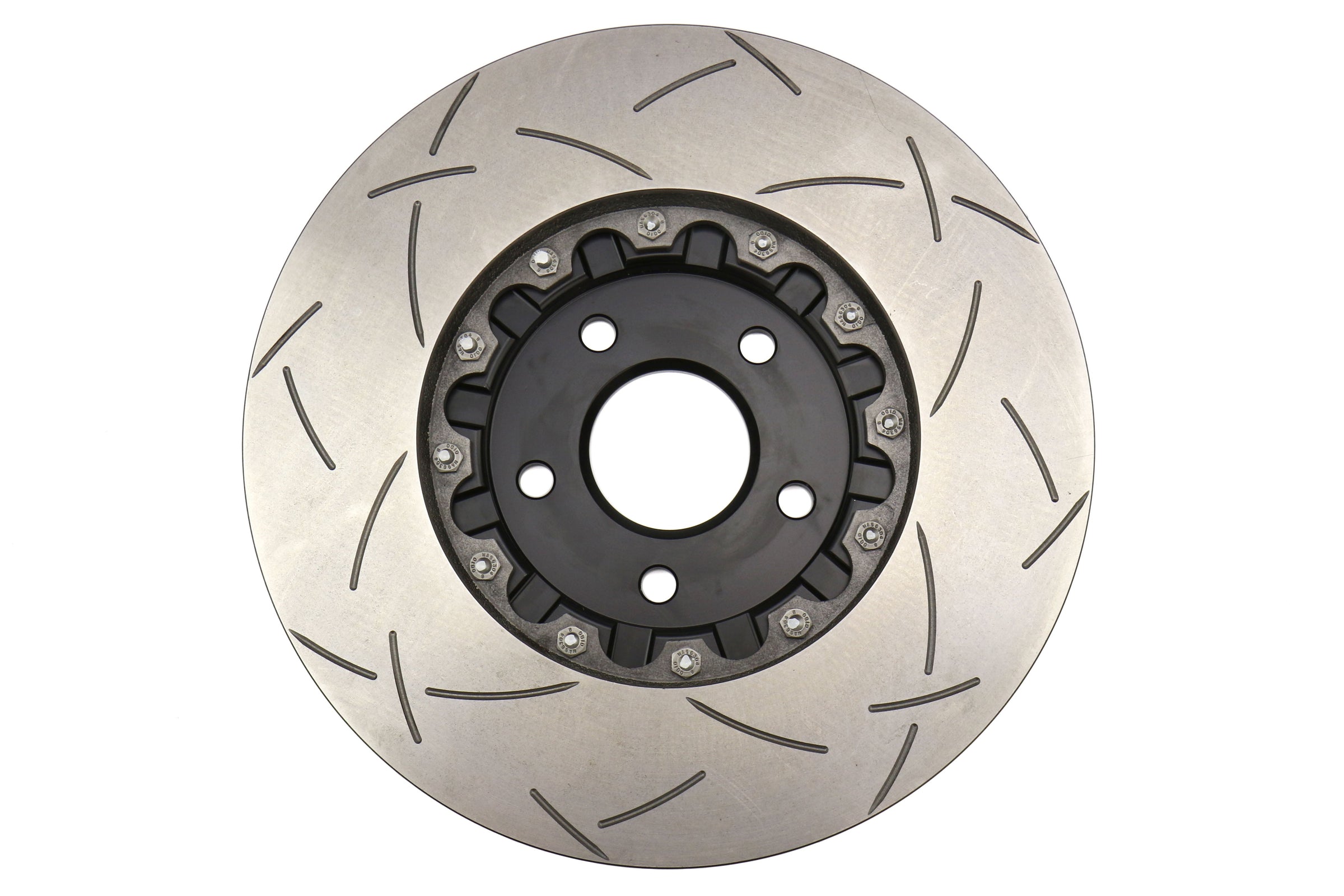 DBA T3 5000 Series Uni-Directional Slotted Front 2 Piece Rotor - 2013-2018 Ford Focus ST