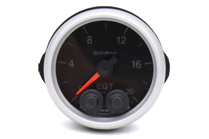 Autometer Elite EGT Exhaust Gas Temperature Gauge 7 Color 52mm - Universal