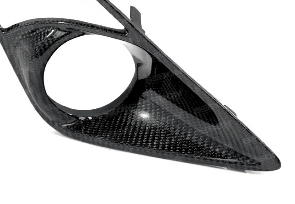 Seibon Carbon Fiber Fog Light Surrounds Pair - 2013-2016 Scion FR-S / 2013-2020 Subaru BRZ / 2017-2019 Toyota 86
