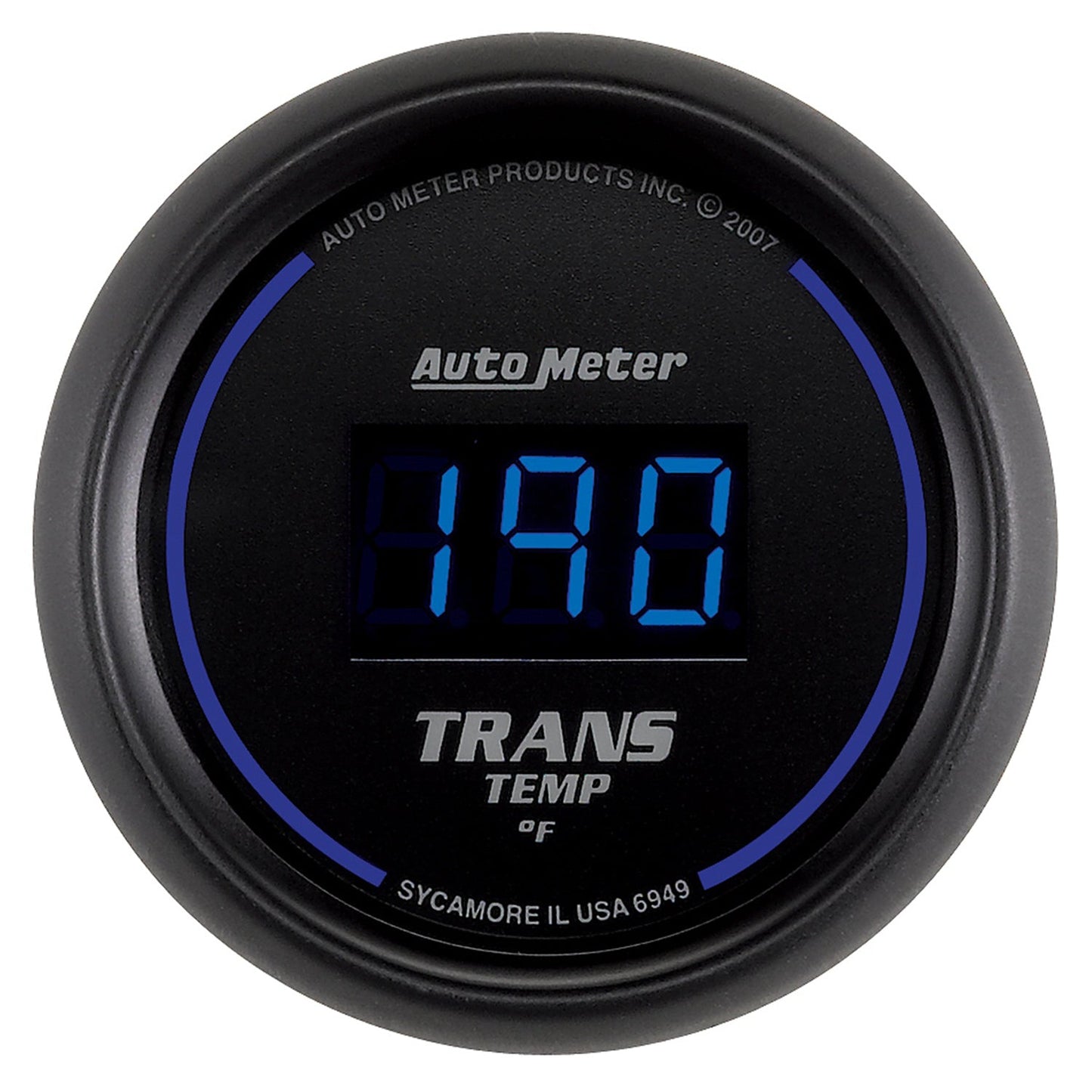Autometer Cobalt Transmission Temperature Digital Blue LED 52mm - Universal