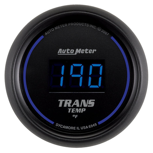 Autometer Cobalt Transmission Temperature Digital Blue LED 52mm - Universal