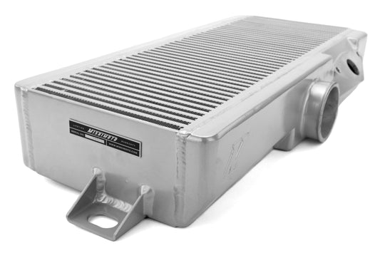 Mishimoto Top Mount Intercooler Silver/Blue - Subaru STI 2008+