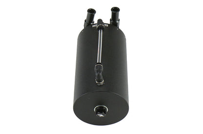 Mishimoto Aluminum Oil Catch Can Wrinkle Black - Universal