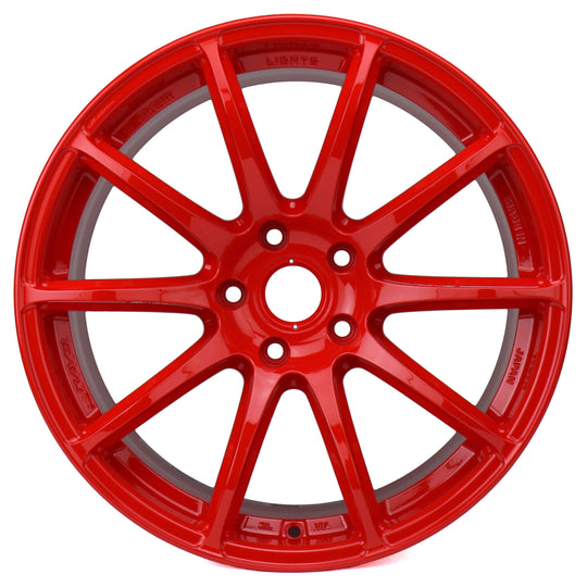 Rays Gram Lights 57Transcend Red 18x9.5 +38mm 5x114.3 (Single Wheel) - 2015-2024 Subaru WRX / 2015-2021 STI / 2019-2024 Forester