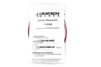 DeatschWerks Fuel Pump Install Kit - 1994-2005 Mazda MX-5 Miata
