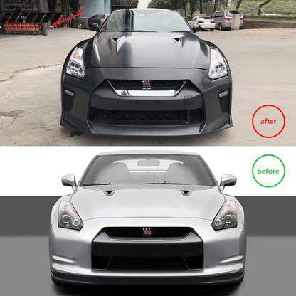 2009-2022 Nissan R35 GTR Upgrade OE Front Bumper Cover Conversion PP