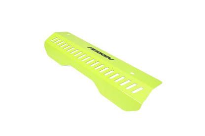 PERRIN Pulley Cover - Neon Yellow (SHORT - For Use w/PERRIN AOS) - 2022-2026 Subaru WRX