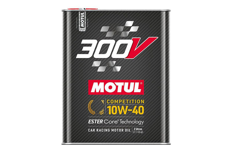 Motul 300V Competition 10W-40 Synthetic Motor Oil 2L (2.1qt) - Universal