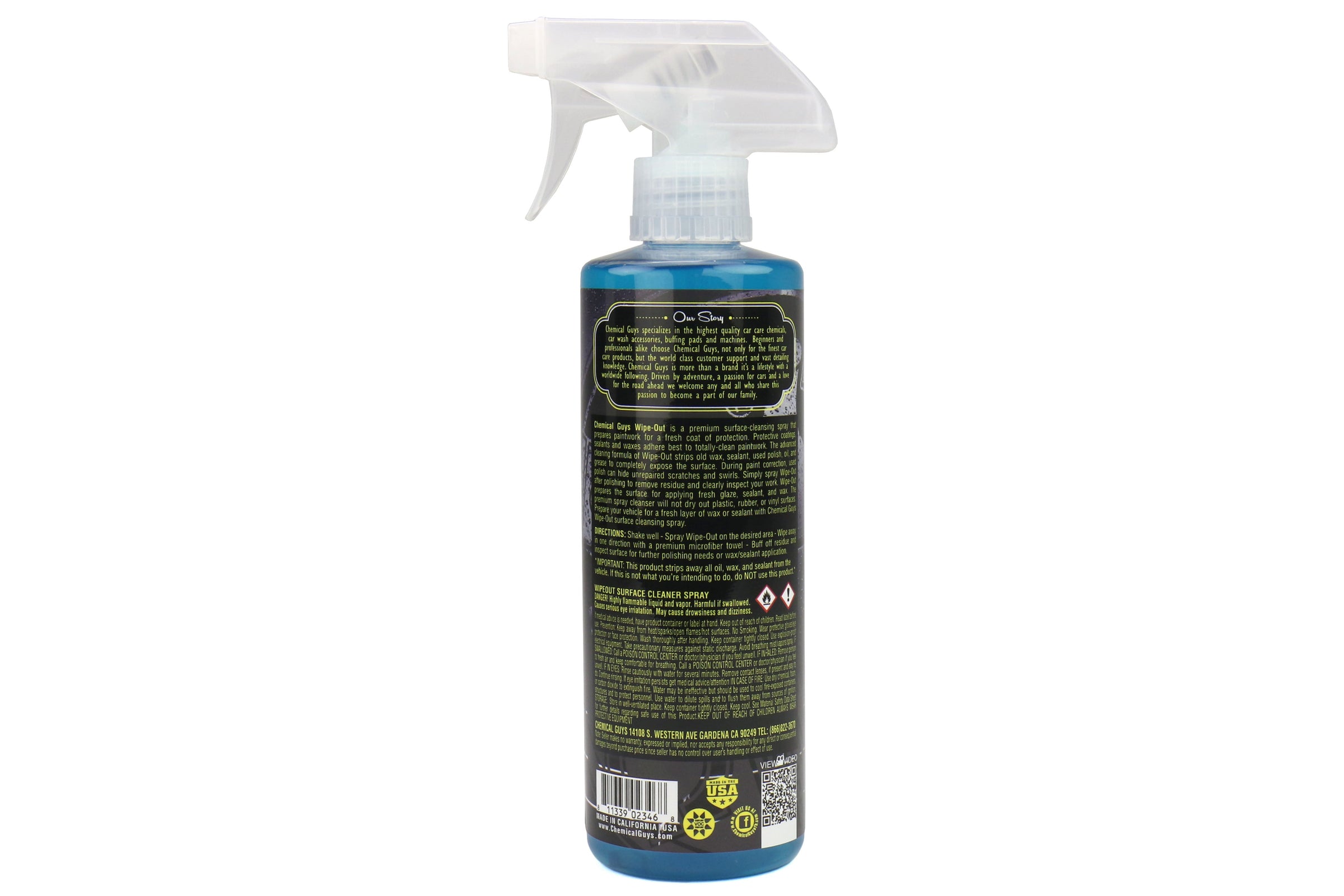 Chemical Guys Wipe Out Surface Cleanser Spray (16 oz) - Universal