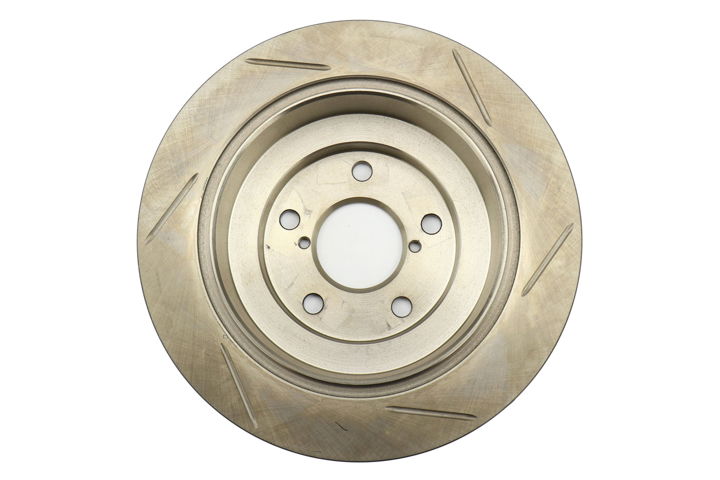 Stoptech Slotted Rear Right Rotor Single - Subaru Models (inc. 2002-2005 WRX)