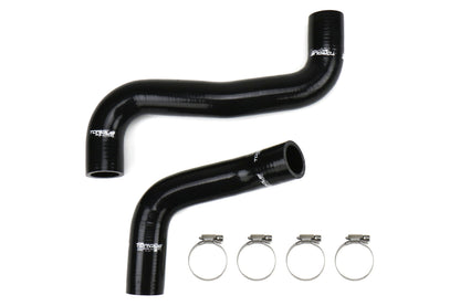 Torque Solution Silicone Radiator Hose Kit Black - Subaru Models (inc. 2008-2021 STI / 2008-2014 WRX)