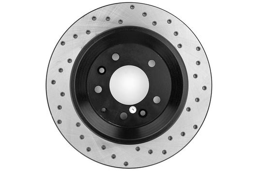 Stoptech Drilled Rear Left Rotor Single - 2006-2007 Mazdaspeed6