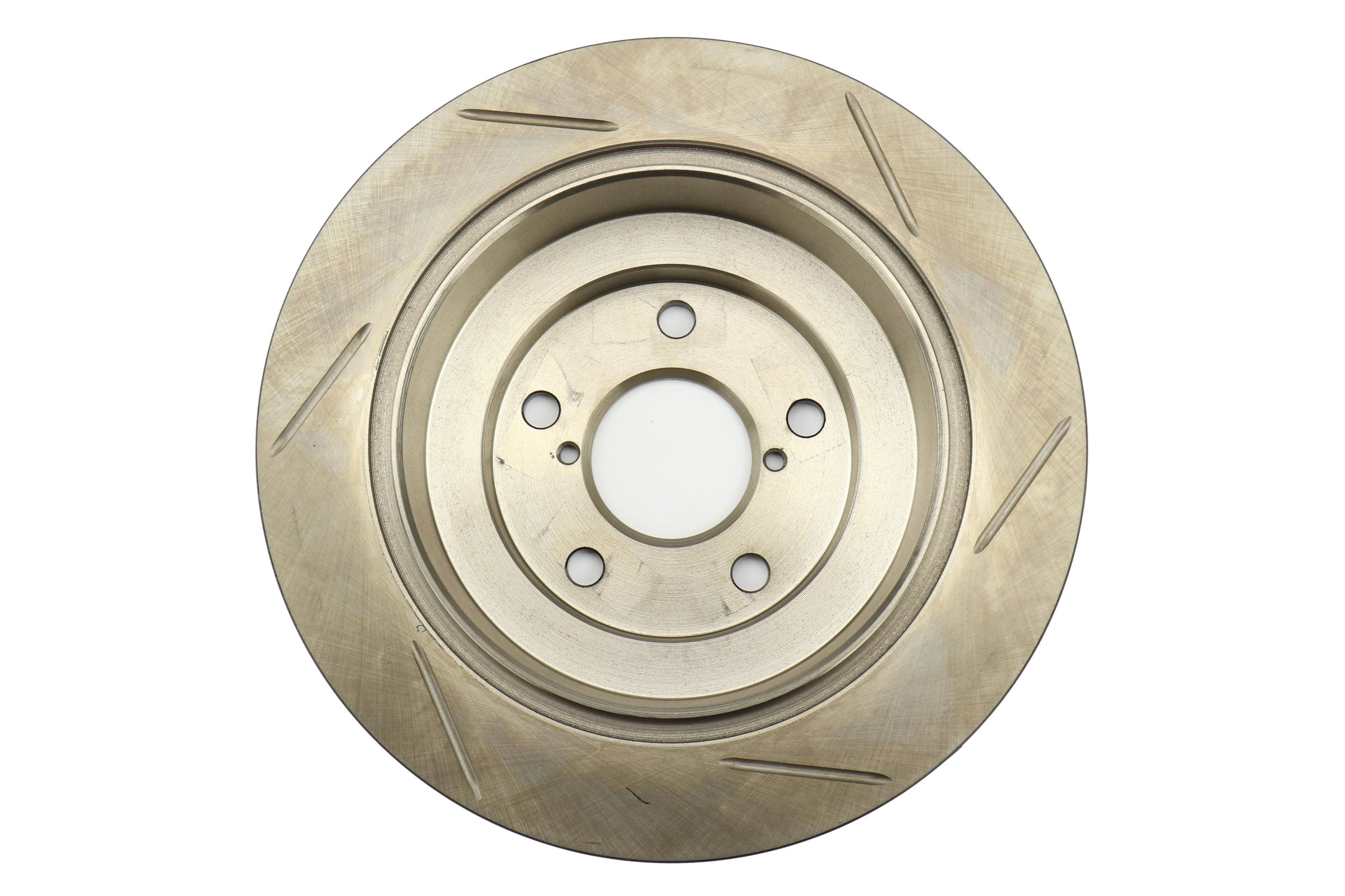 Stoptech Street Axle Pack Slotted Rear - Subaru Models (inc. 2003-2005 WRX / 2003-2008 Forester)