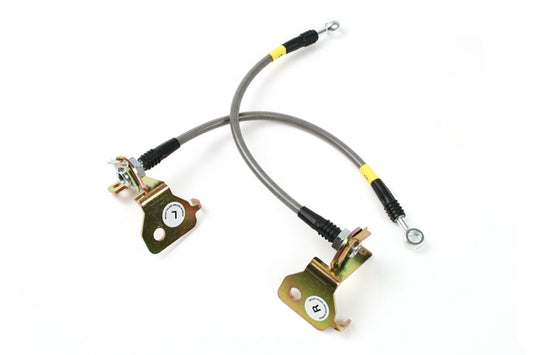 Stoptech Stainless Steel Brake Lines Rear - 2005-2010 Ford Mustang