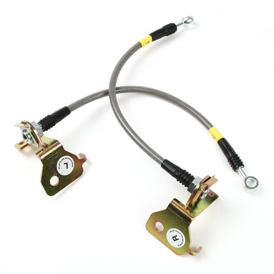 Stoptech Stainless Steel Brake Lines Rear - 2005-2010 Ford Mustang