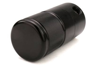 Moroso Small Body Air-Oil Separator Black - 2008-2014 Subaru STI w/ Front Mount Intercooler