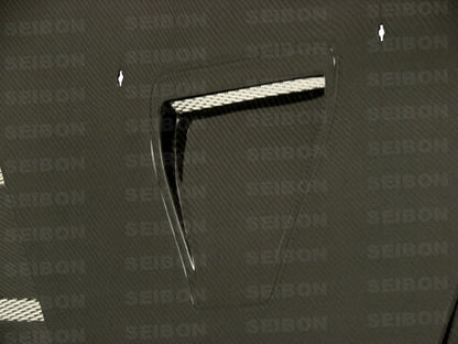 Seibon Carbon Fiber TS Style Hood - 2008-2015 Mitsubishi Evo X