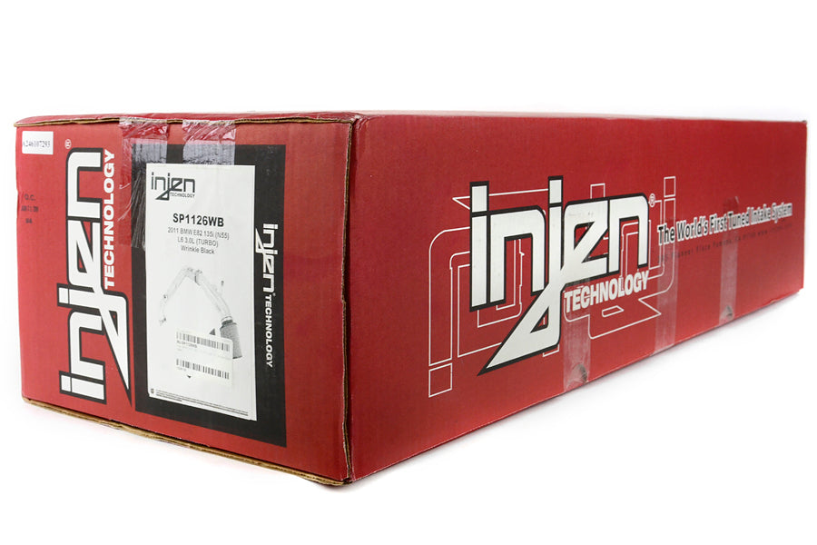 Injen Cold Air Intake Wrinkle Black - 2011 BMW 335i / 135i