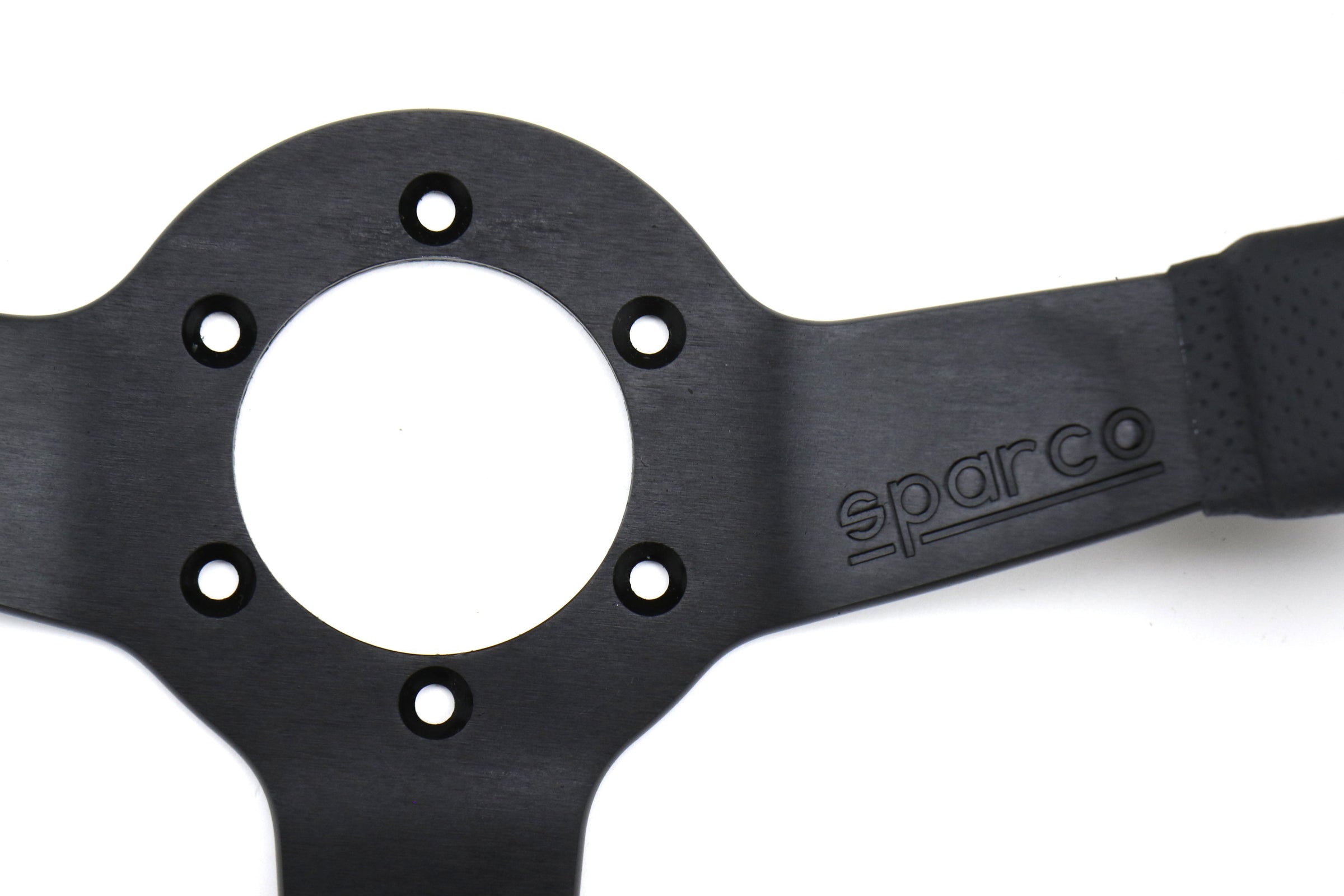 Sparco Champion Limited Edition Steering Wheel Black Leather - Universal