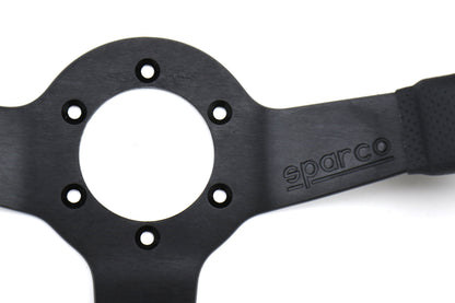 Sparco Champion Limited Edition Steering Wheel Black Leather - Universal