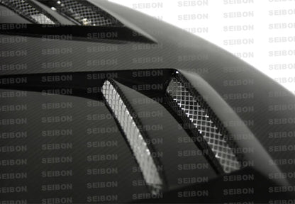 Seibon Carbon Fiber DV Style Hood - 2008-2009 Mitsubishi Lancer