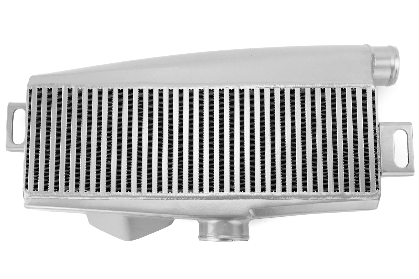 Mishimoto Silver Top Mount Intercooler w/ Black Hoses - 2002-2007 Subaru WRX / 2004-2007 STI