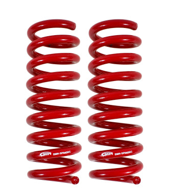 BMR 16-17 6th Gen Camaro V8 Rear Performance Version Lowering Springs - Red