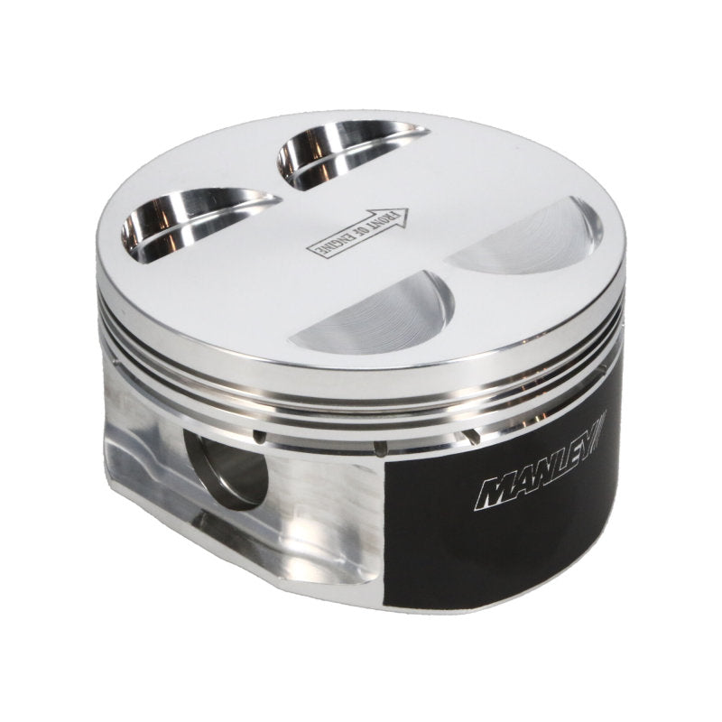 Manley Nissan GT-R 3.8L VR38DETT 99mm Bore 9.8:1 CR -2cc Dish Piston Set w/ Rings