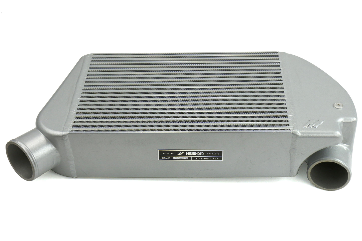 Mishimoto Race Top Mount Intercooler Silver - 2015-2021 Subaru WRX