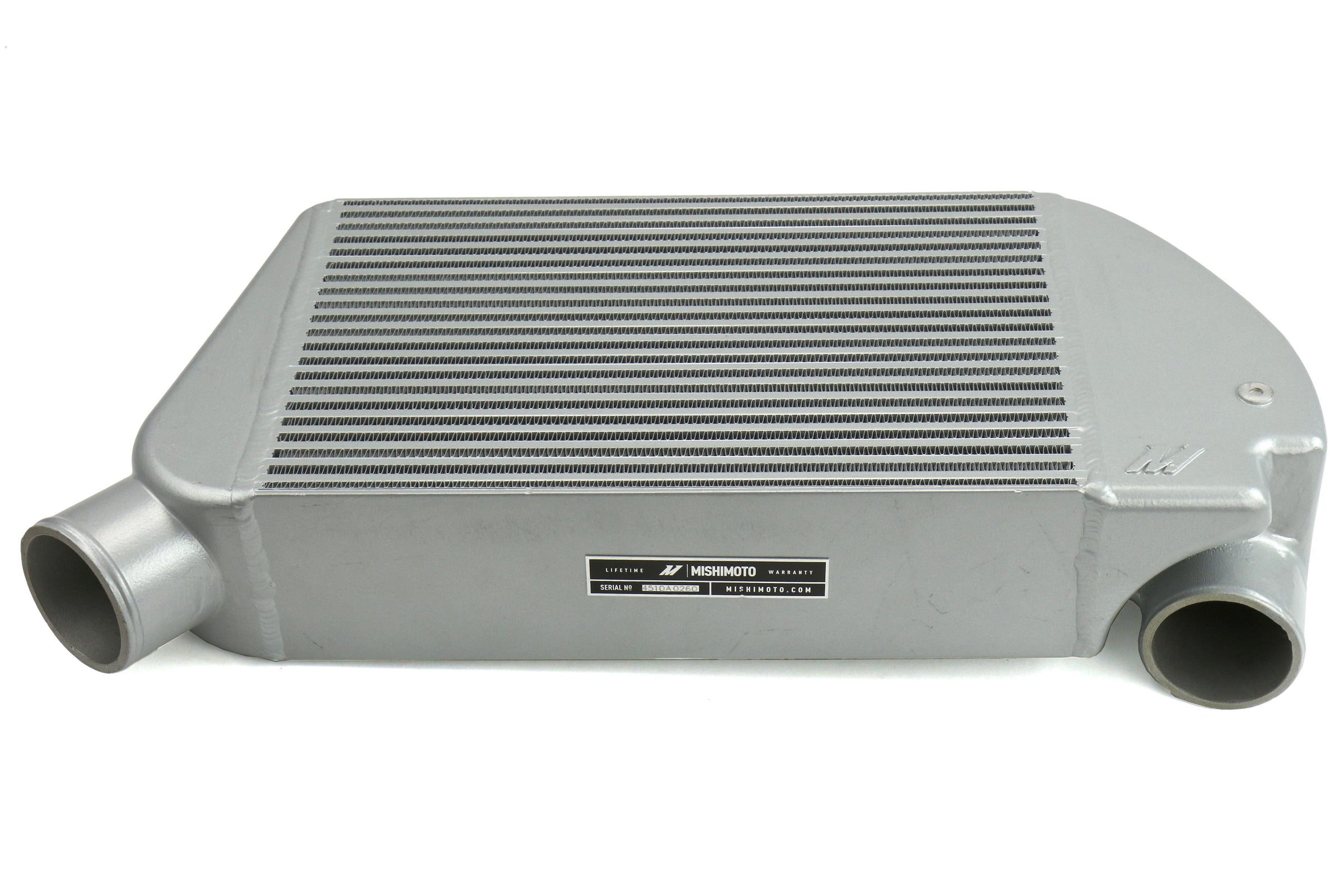 Mishimoto Race Top Mount Intercooler Silver - 2015-2021 Subaru WRX