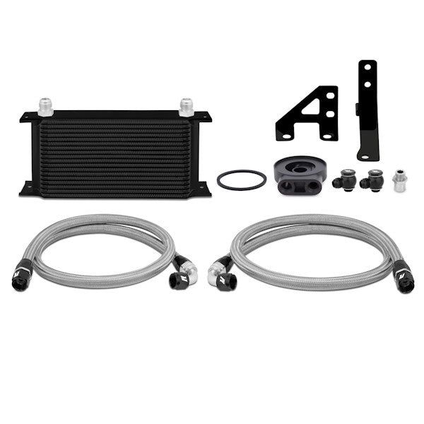 Mishimoto Oil Cooler Kit Black - 2015-2021 Subaru WRX