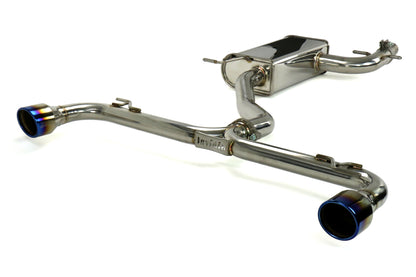Invidia Q300 Cat Back Exhaust System - Titanium Tips - 2010-2014 Volkswagen GTI (Mk6)