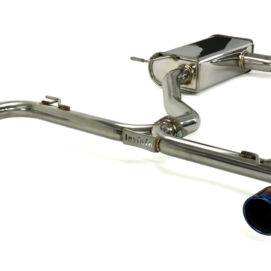 Invidia Q300 Cat Back Exhaust System - Titanium Tips - 2010-2014 Volkswagen GTI (Mk6)