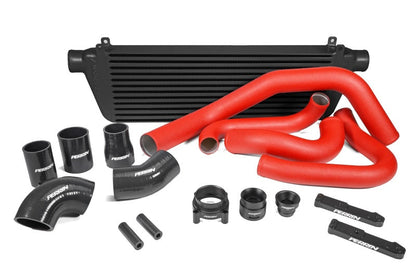 PERRIN  Front Mount Intercooler Kit (Red Tubes & Black Core) - 2022-2026 Subaru WRX