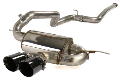 AWE Touring Edition Non-Resonated Cat-Back Exhaust (Diamond Black Tips) - 2013-2018 Ford Focus ST
