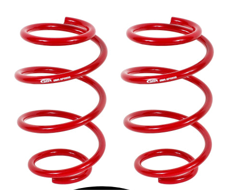 BMR 15-17 S550 Mustang Front Performance Version Lowering Springs - Red