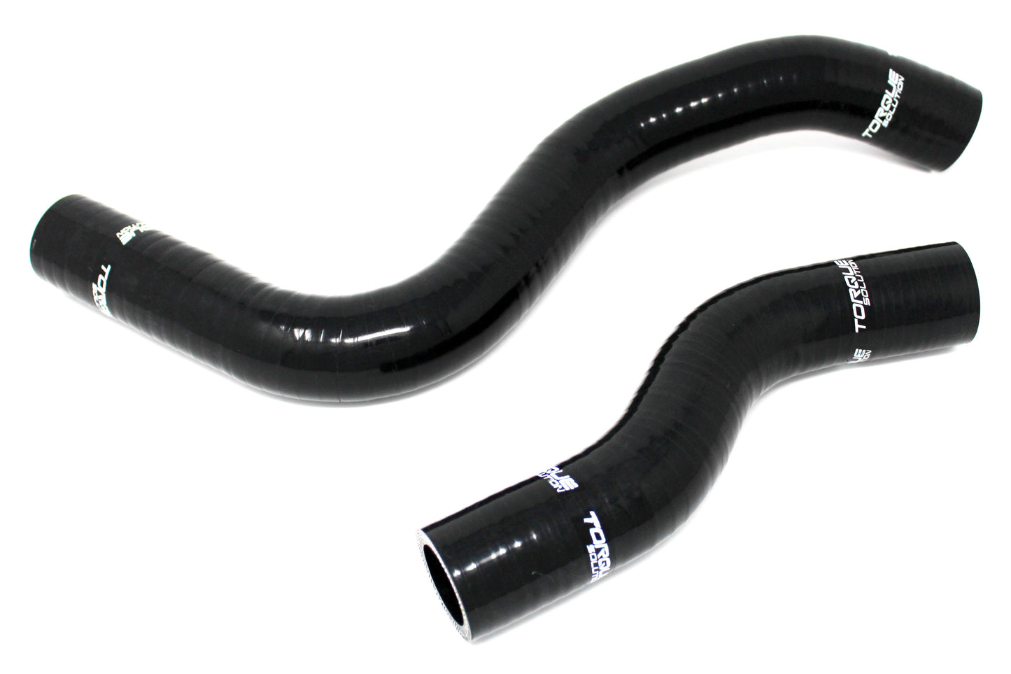 Torque Solution Silicone Radiator Hose Kit Black - 2017-2020 Honda Civic Type R
