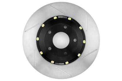 Stoptech 2-Piece Aerorotor and Hat 330x24 Slotted Pair - 2003-2009 Nissan 350Z / Infiniti G35 (w/OEM Brembo)