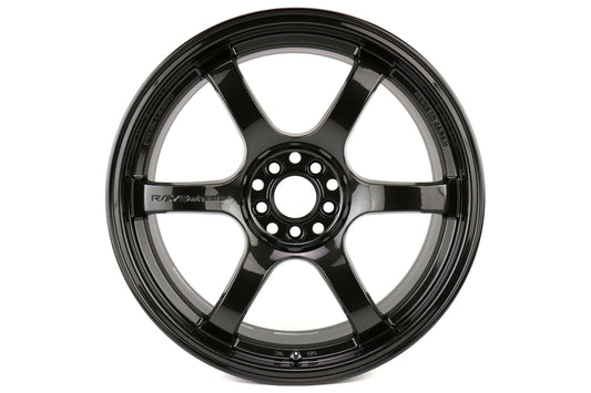Rays Gram Lights 57DR Glass Black 18x9.5 +38mm 5x100 (Single Wheel) - 2013-2024 Subaru BRZ / Scion FR-S / Toyota GR86 / 2014-2018 Subaru Forester