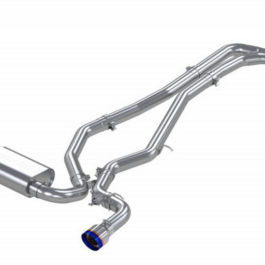 MBRP Cat Back Exhaust w/ Dual Rear Burnt Tips - 2020-2024 Toyota Supra